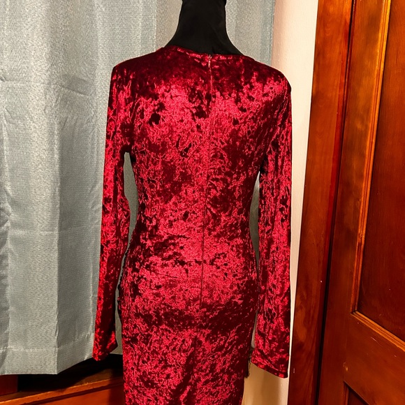 SHEIN velvet mini dress - Picture 5 of 7
